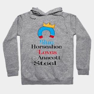 Blue Horesshoe Loves Anacott Steel Hoodie